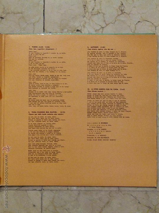 Discos de vinilo: LP ALBERTO BOURBON - ESTOY AQU&Iacute; - RCA  1975. - Foto 4