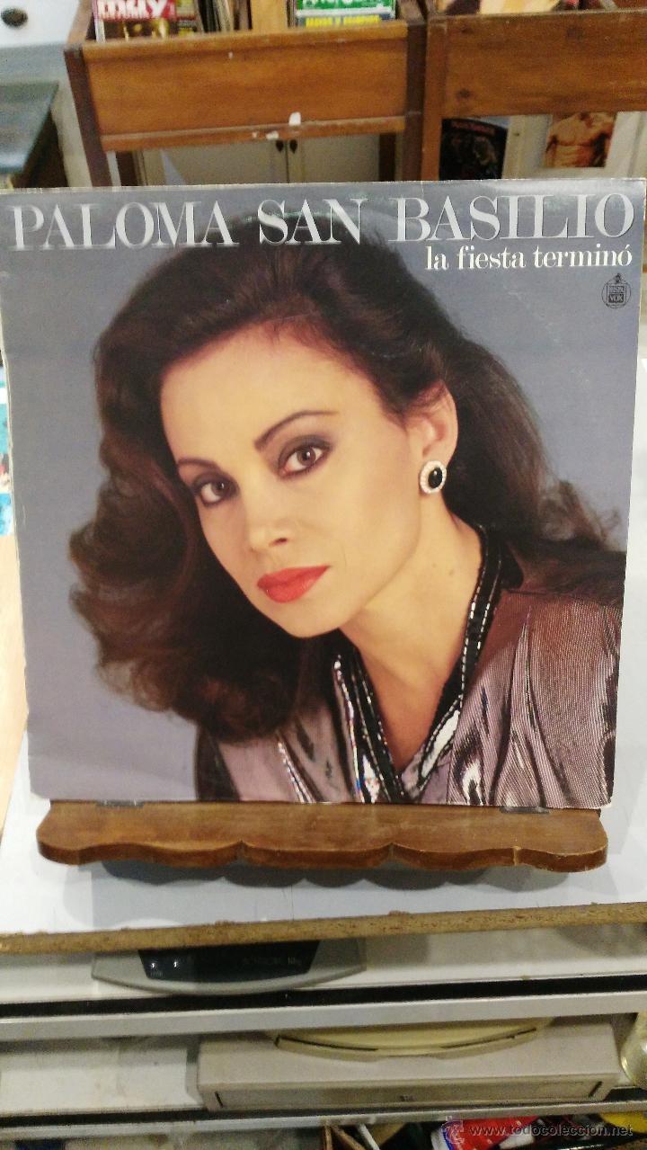 Discos de vinilo: Paloma San Basilio - La Fiesta Termin&oacute; - Foto 1