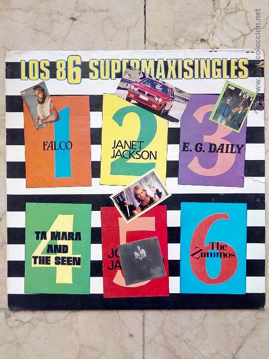 Discos de vinilo: LP LOS 86 SUPERMAXISINGLES - FALCO - JANET JACKSON......- POLYGRAM 1986. - Foto 1