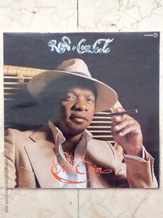 Discos de vinilo: LP PHIL TRIM - RON & COCA COLA - EXPLOSI&Oacute;N 1980. - Foto 1