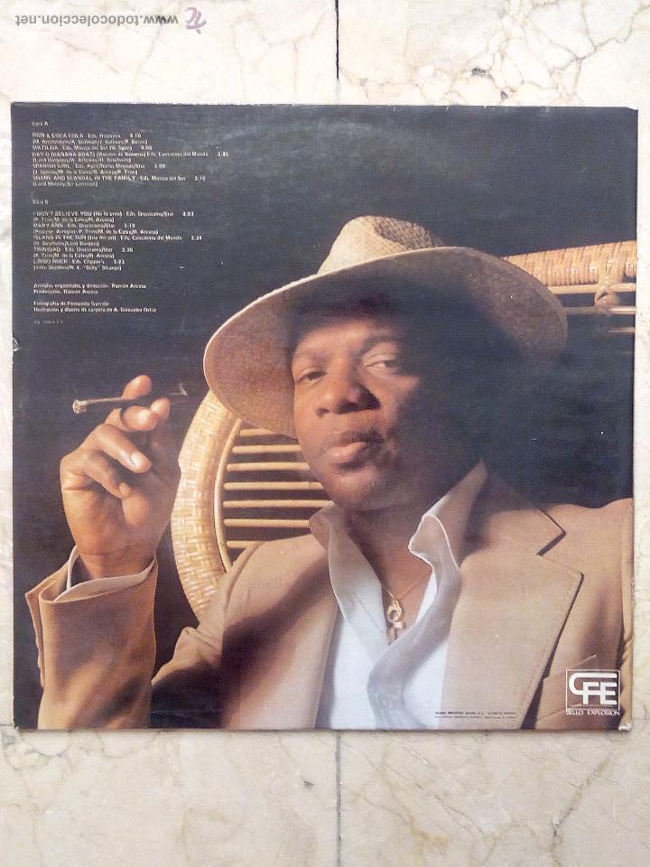 Discos de vinilo: LP PHIL TRIM - RON & COCA COLA - EXPLOSI&Oacute;N 1980. - Foto 2