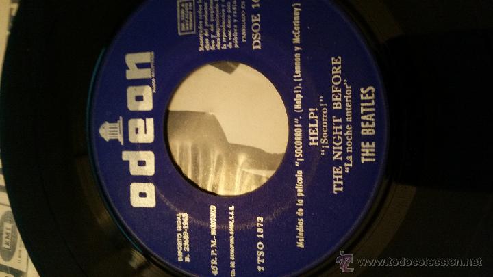 Discos de vinilo: THE BEATLES - HELP! + 3 EP 1965 - Foto 3