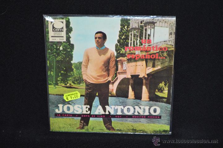 Discos de vinilo: JOSE ANTONIO - LA CARTA - + 3 - EP - Foto 1