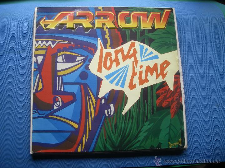 Discos de vinilo: ARROW - LONG TIME MAXI SINGLE 1984 PD - Foto 1