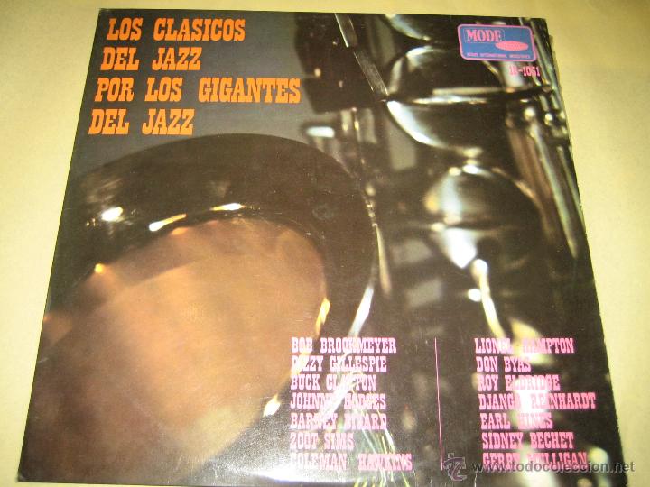 Discos de vinilo: LOS CLASICOS DEL JAZZ - ORIGINAL ESPA&Ntilde;OL 1967
