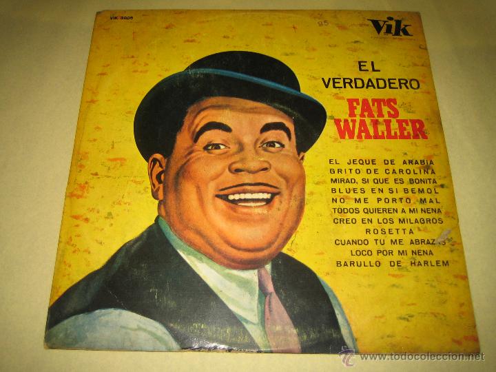 Discos de vinilo: FATS WALLER - ORIGINAL ESPA&Ntilde;OL 1963 - Foto 1