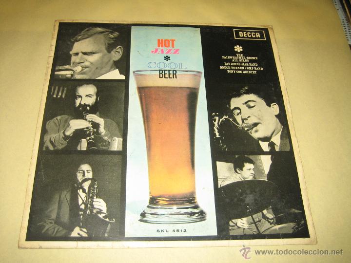 Discos de vinilo: HOT JAZZ COOL BEER - ORIGINAL ESPA&Ntilde;OL 1963