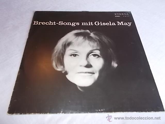 Discos de vinilo: GISELA MAY Brecht- Songs Mit - Foto 1