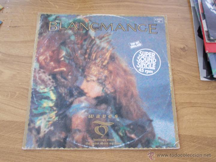 Discos de vinilo: BLANCMANGE.WAVES. MAXI 12 - Foto 1