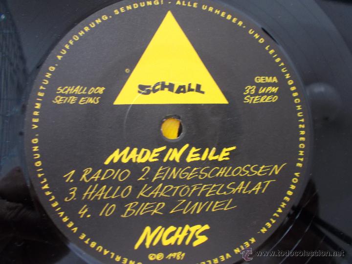 Discos de vinilo: NICHTS.  MAXI 12 - Foto 2