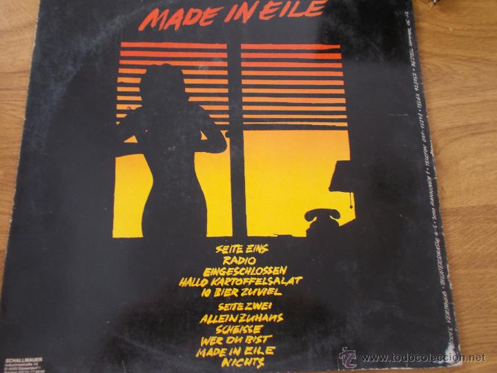 Discos de vinilo: NICHTS.  MAXI 12 - Foto 3