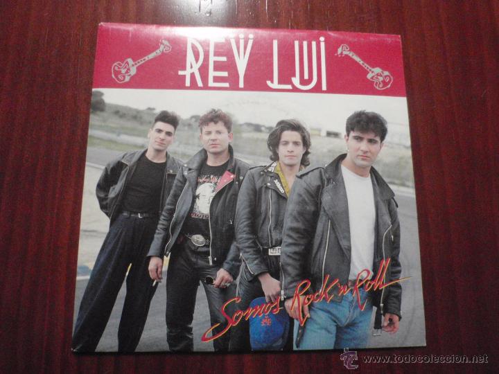 Discos de vinilo: REY LUI - SOMOS ROCKNROLL. Single DRO 1990 - Foto 1