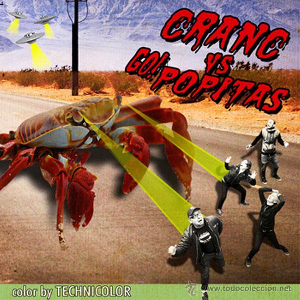 Discos de vinilo: CRANC Vs GO! POPITAS Split (7&rdquo;) - Foto 1