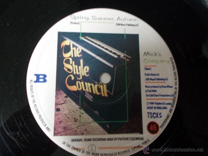 Discos de vinilo: THE STYLE COUNCIL..MAXI 12 - Foto 2