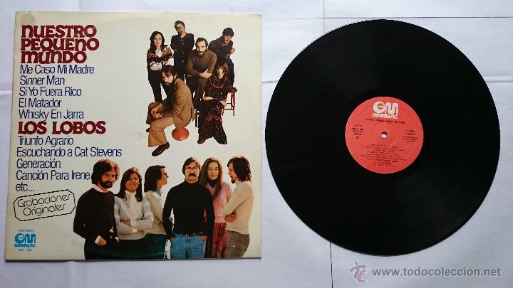 Discos de vinilo: NUESTRO PEQUE&Ntilde;O MUNDO + LOS LOBOS - EXITOS (1978) - Foto 1