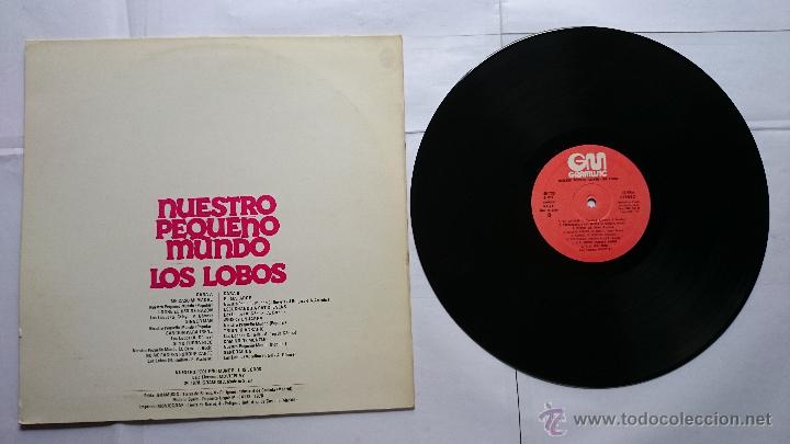 Discos de vinilo: NUESTRO PEQUE&Ntilde;O MUNDO + LOS LOBOS - EXITOS (1978) - Foto 2