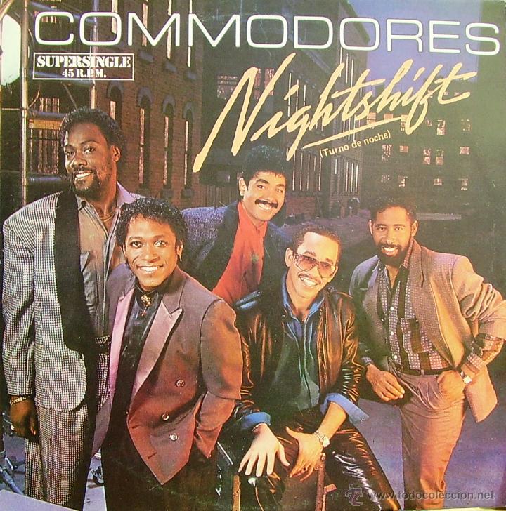 Discos de vinilo: COMMODORES-NIGHTSHIFT MAXI SINGLE VINILO 1985 PROMOCIONAL SPAIN - Foto 1