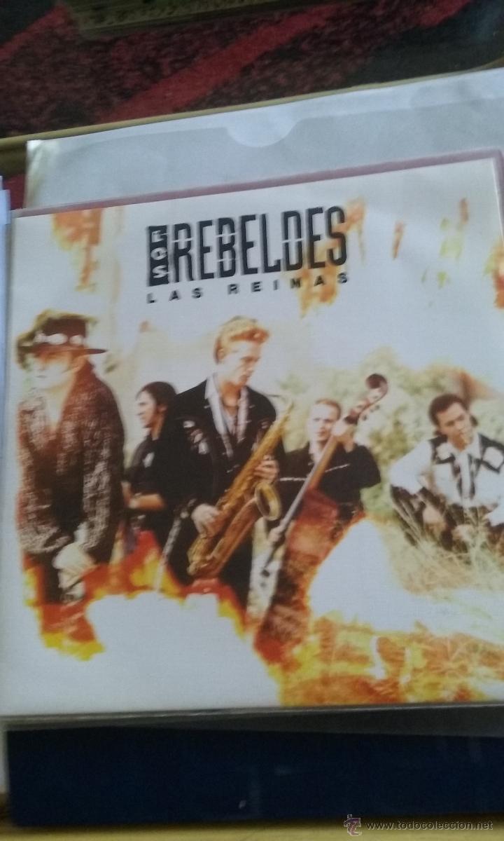 Discos de vinilo: SG LOS REBELDES.Las reinas. EPIC 1991. PROMO