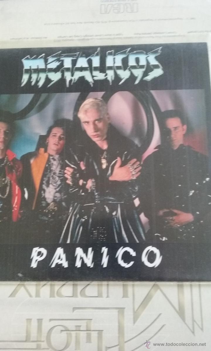 Discos de vinilo: SG METALICOS P&aacute;nico VIRGIN 1991. PROMO