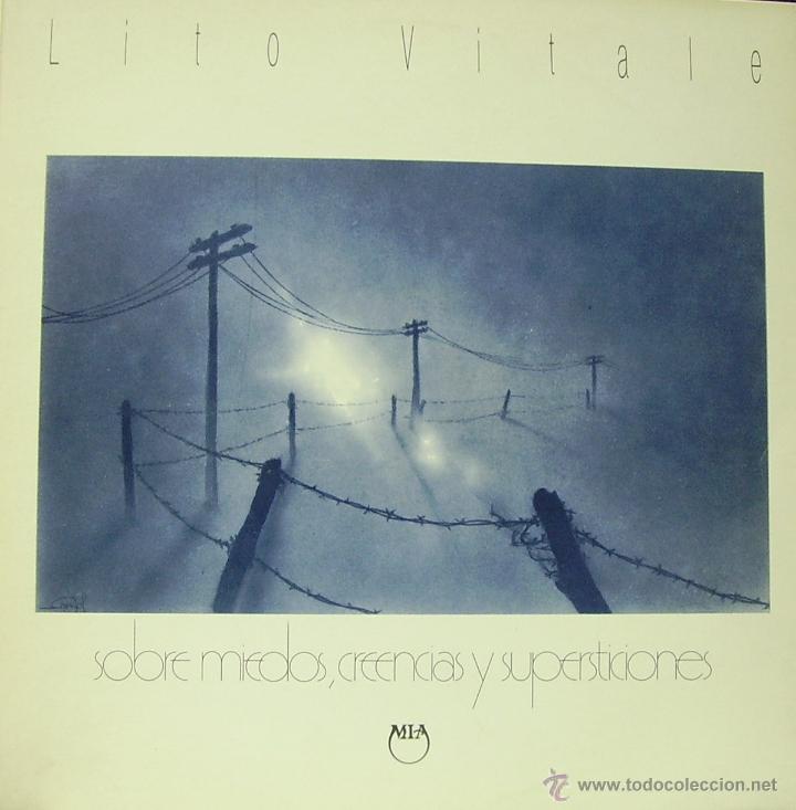 Vinyl records: LITO VITALE-SOBRE MIEDOS, CREENCIAS Y SUPERSTICIONES LP VINILO (ARGENTINA)