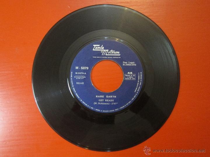 Discos de vinilo: RARE EARTH - GET READY - MAGIC KEY - A&Ntilde;O 1970 - SINGLE - [G/VG] - Foto 2