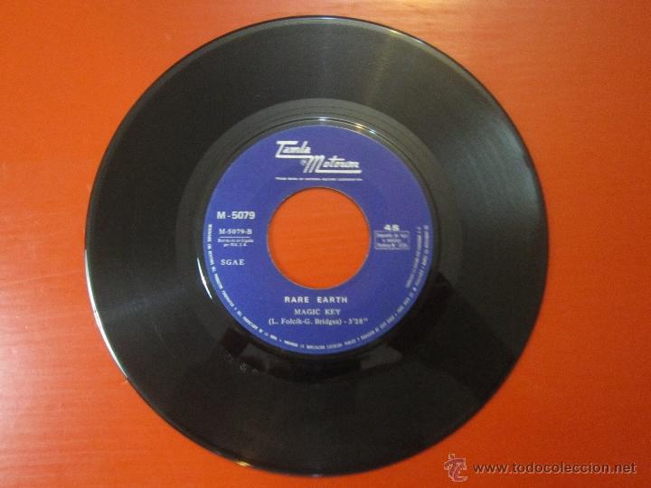 Discos de vinilo: RARE EARTH - GET READY - MAGIC KEY - A&Ntilde;O 1970 - SINGLE - [G/VG] - Foto 3