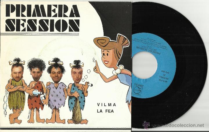 Discos de vinilo: primera sesion single vilma.1987