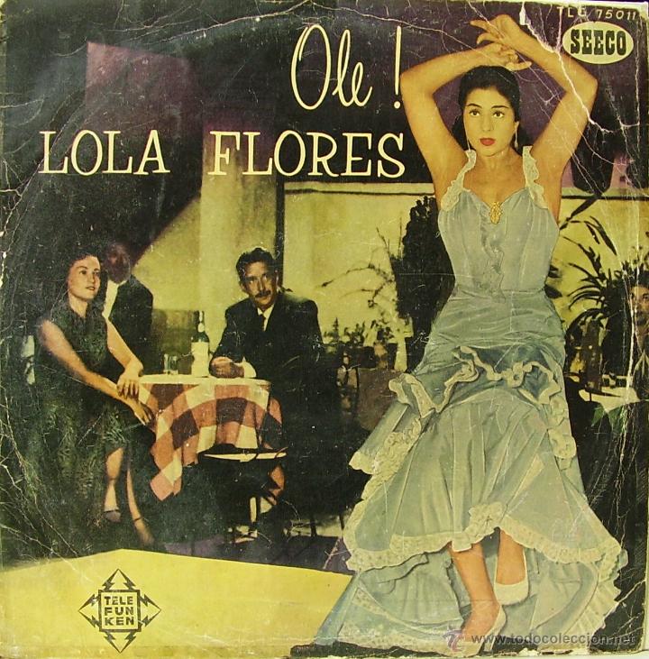Discos de vinilo: LOLA FLORES-OLE LP VINILO 1958 SPAIN