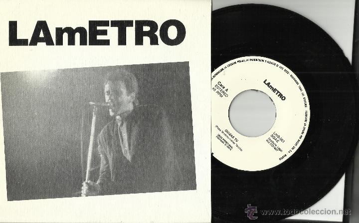 Discos de vinilo: lametro single promocional quizas tu.1987