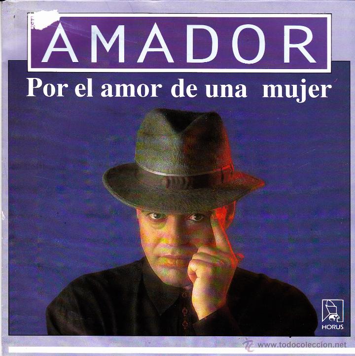 Discos de vinil: AMADOR-POR EL AMOR DE UNA MUJER + AFRICA SINGLE VINILO 1991 SPAIN