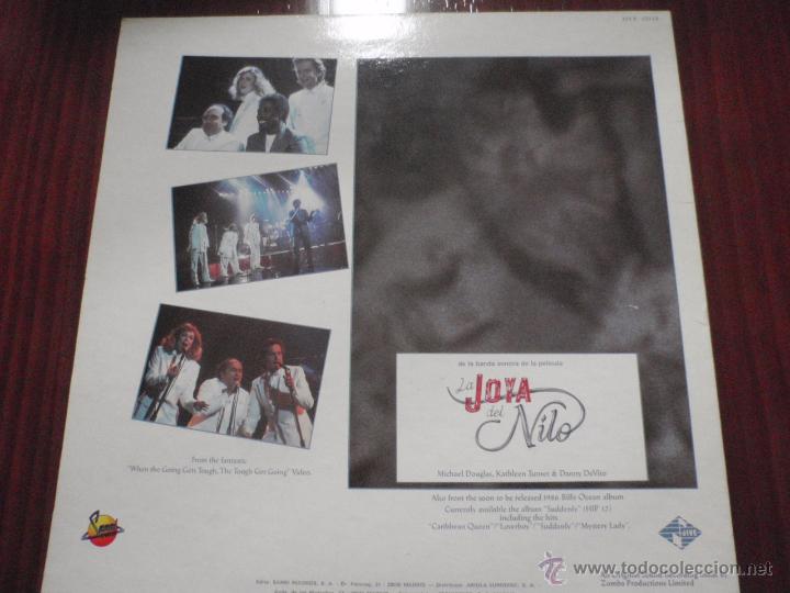 Discos de vinilo: BILLY OCEAN - WHEN THE GOING GETS TOUGH. Maxi-single Jive 1986 - Foto 2