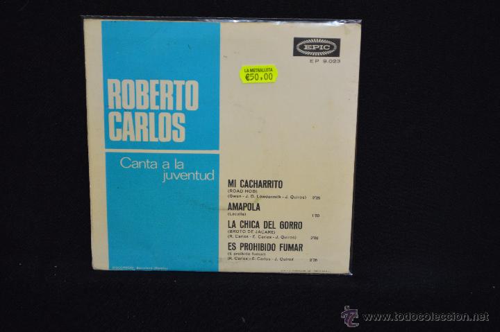 Discos de vinilo: ROBERTO CARLOS - MI CACHARRITO +3 - EP - Foto 2