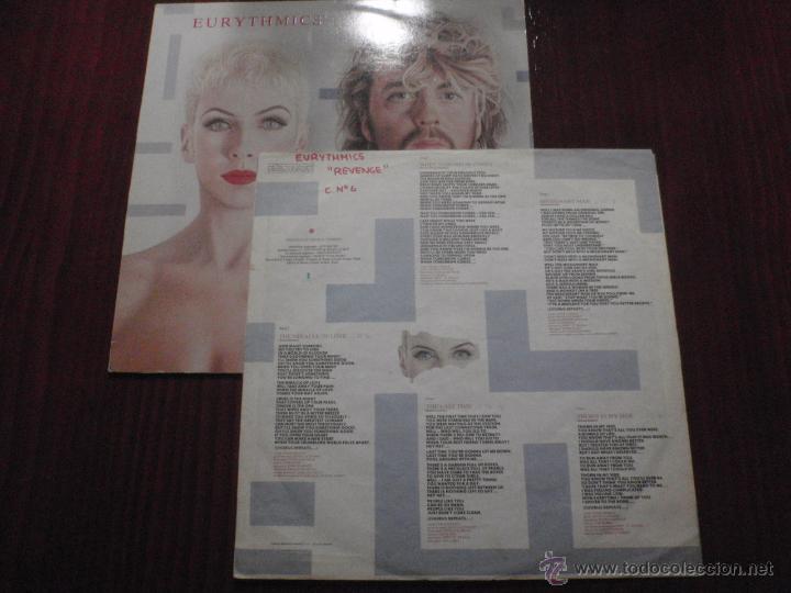Discos de vinilo: EURYTHMICKS - REVENGE. LP RCA, 1986 - Foto 3