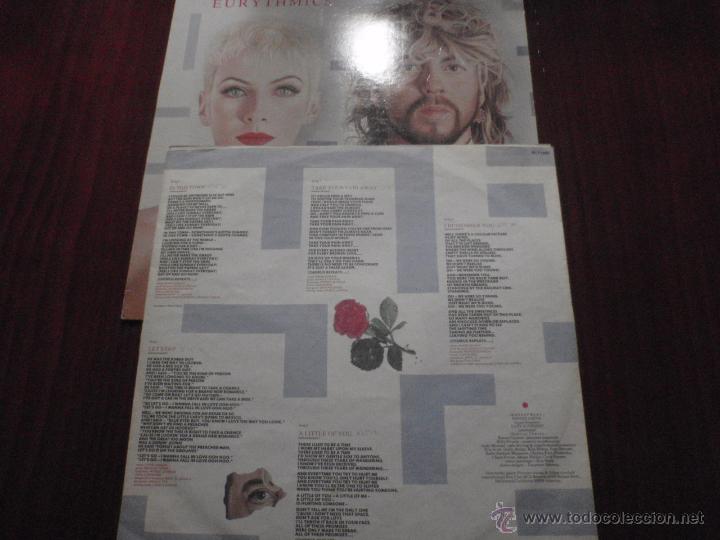 Discos de vinilo: EURYTHMICKS - REVENGE. LP RCA, 1986 - Foto 4