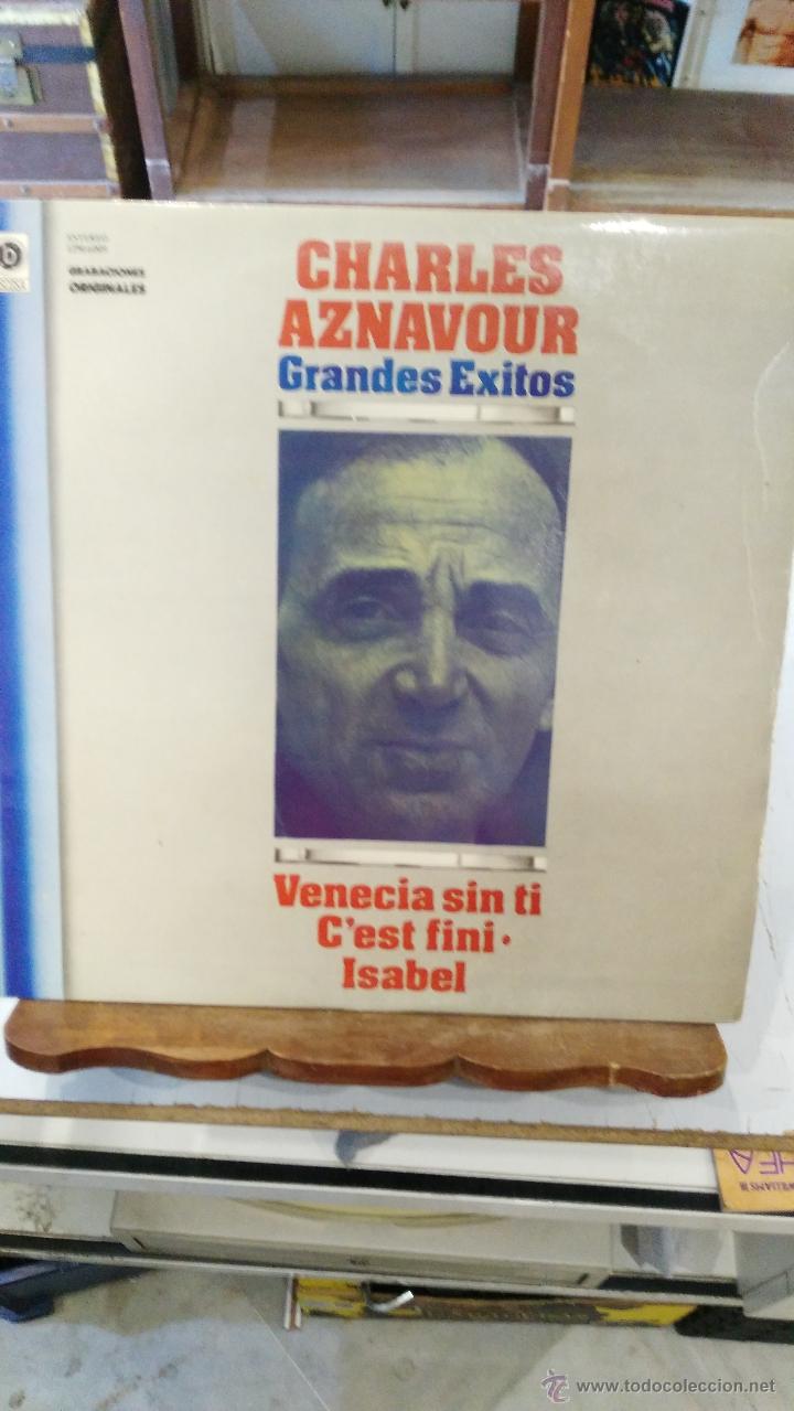 Discos de vinilo: Charles Aznavour - Grandes &Eacute;xitos - Foto 1