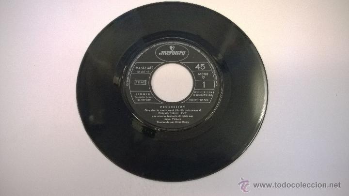 Discos de vinilo: Procession.One day in every week.SINGLE.ESPA&Ntilde;A 1969.MERCURY. - Foto 3