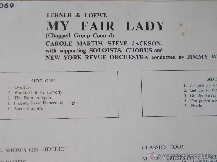 Discos de vinilo: MY FAIR LADY. - Foto 6