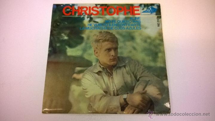 Discos de vinilo: Christophe.Aline.EP.ESPA&Ntilde;A 1965.HISPAVOX. - Foto 1