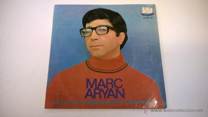 Discos de vinilo: Marc Aryan.Katy.EP.ESPA&Ntilde;A 1966.HISPAVOX. - Foto 1
