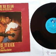 Discos de vinilo: RUBY TURNER WITH JONATHAN BUTLER - IF YOU'RE READY (COME GO WITH ME) / WON'T CRY NO MORE (MAXI 1986)