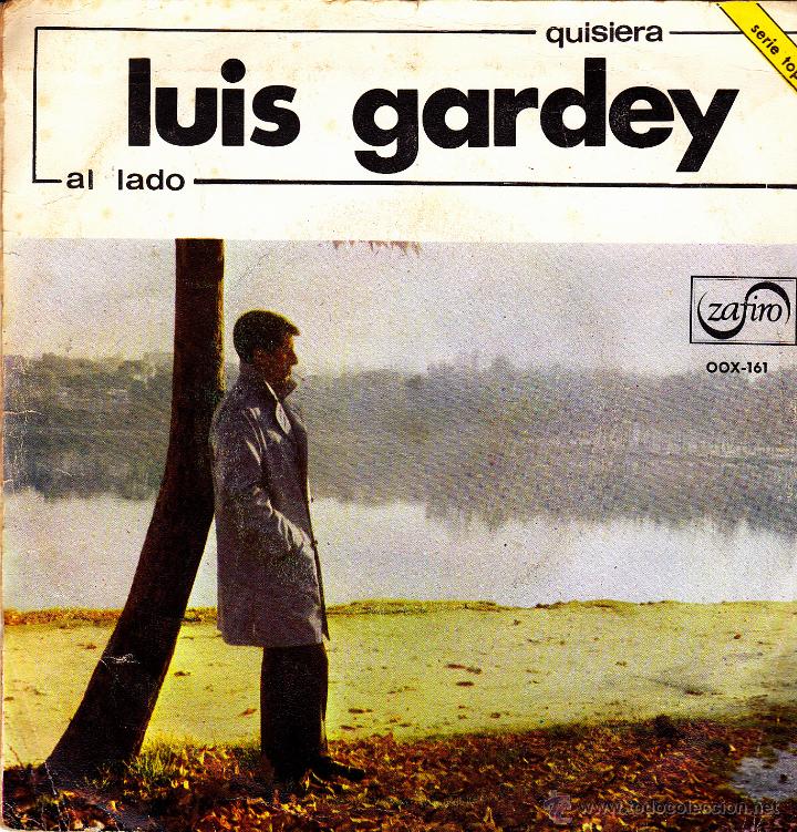 Vinyl-Schallplatten: LUIS GARDEY-QUISIERA + AL LADO SINGLE VINILO 1966 SPAIN
