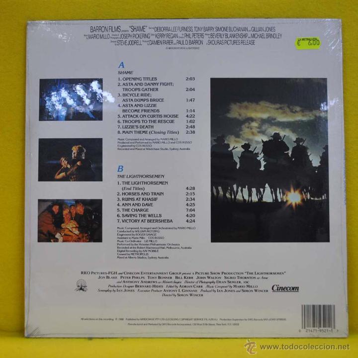Discos de vinilo: VARIOS - SHAME - BSO - LP - Foto 2