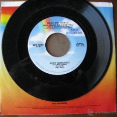Discos de vinilo: JUDY GARLAND. OVER THE RAINBOW/DEAR MR.GABLE: YOU MADE ME LOVE YOU. MCA. 1980. Lote 51410983