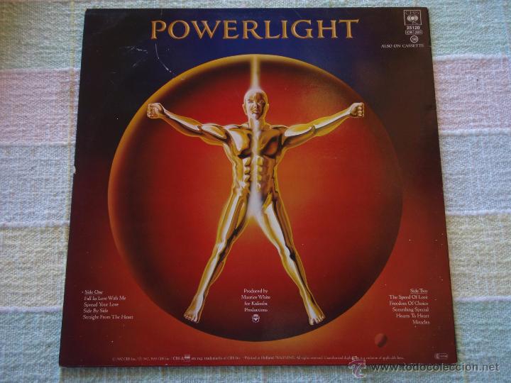 Discos de vinilo: EARTH WIND & FIRE ( POWERLIGHT ) HOLANDA - 1982 LP33 CBS* - Foto 2