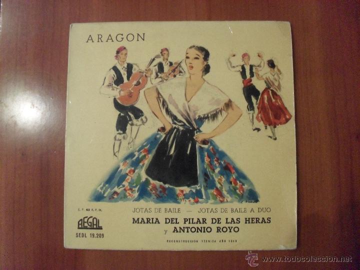 Discos de vinilo: LOTE 3 SINGLES DE JOTAS, LEER - Foto 4
