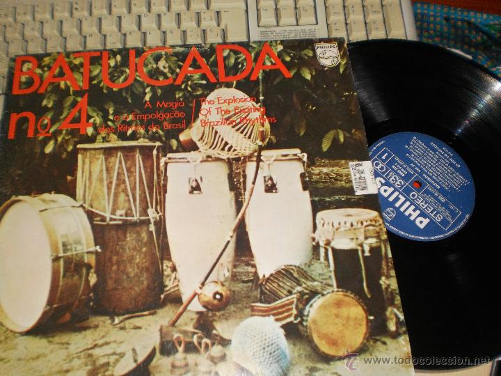 Vinyl records: os reis do batuque lp bastucada n&ordm;4.brasil.1977