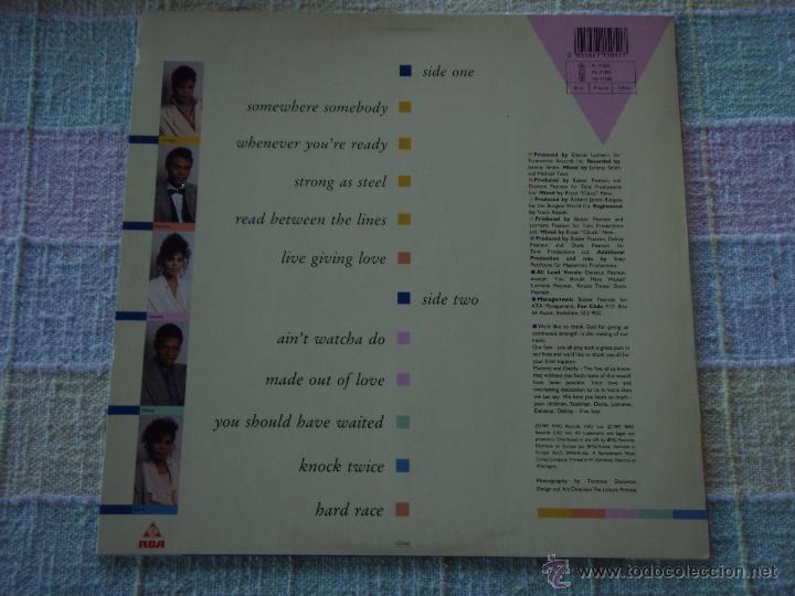 Discos de vinilo: FIVE STAR ( BETWEEN THE LINES ) 1987 - GERMANY LP33 RCA - Foto 2