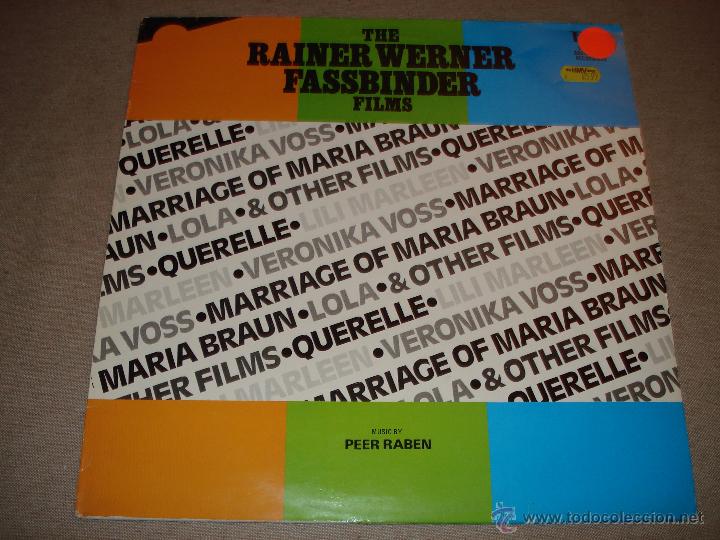 Discos de vinilo: THE RAINER WERNER FASSBINDER FILMS - Foto 1