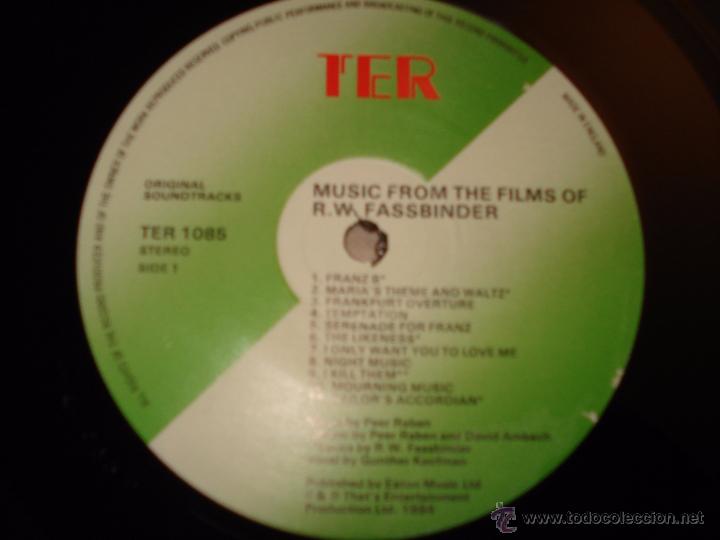 Discos de vinilo: THE RAINER WERNER FASSBINDER FILMS - Foto 2