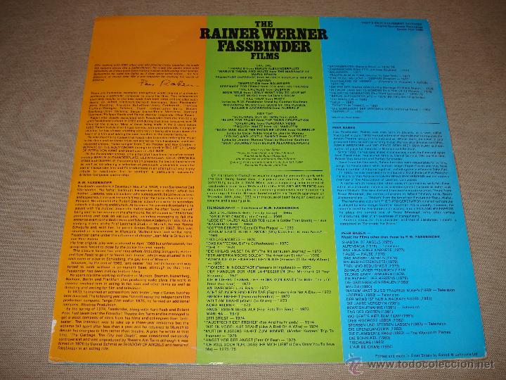 Discos de vinilo: THE RAINER WERNER FASSBINDER FILMS - Foto 4